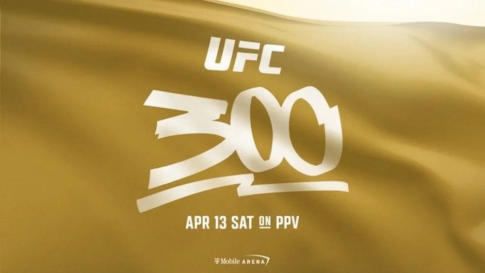 UFC 300 takes place at the T-Mobile Arena in Las Vegas