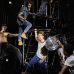 Jason Schmidt and the cast of 'The Outsiders' on Broadway