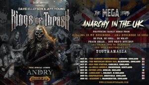 KINGS OF THRASH Feat. DAVID ELLEFSON And JEFF YOUNG: October/November 2024 U.K. Tour Announced