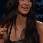 Kim Kardashian played a game of 'true or false' with Jimmy Kimmel on Monday