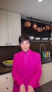 Kris Jenner has appeared in a new video to promote her cleaning products