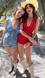Lana Del Rey and gal pal Nikki Lane stun at Stagecoach
