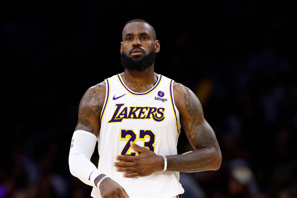 LeBron James - Denver Nuggets v Los Angeles Lakers - Game Four