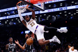 LeBron James - Los Angeles Lakers v Brooklyn Nets