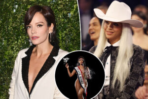 Lily Allen claims 'calculated' Beyoncé is getting help with youthful appearance