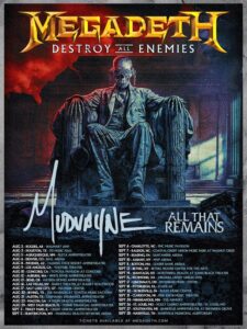 MEGADETH Announces Summer 2024 U.S. Tour With MUDVAYNE And ALL THAT REMAINS