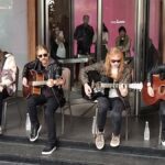 Megadeth Play Acoustic Set in Front of Buenos Aires Hotel