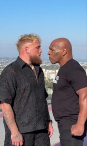 Jake Paul is set to throw down against boxing legend Mike Tyson in July
