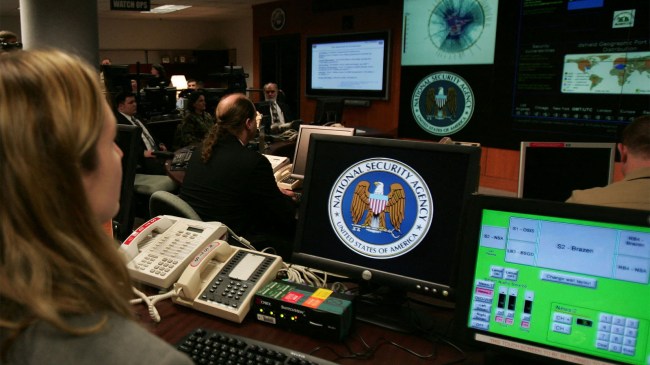 Threat Operations Center inside the National Security Agency NSA