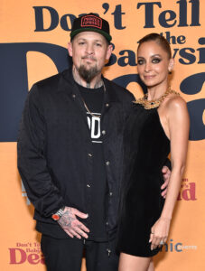 Nicole Richie and her husband Joel Madden attended the premiere of her new movie