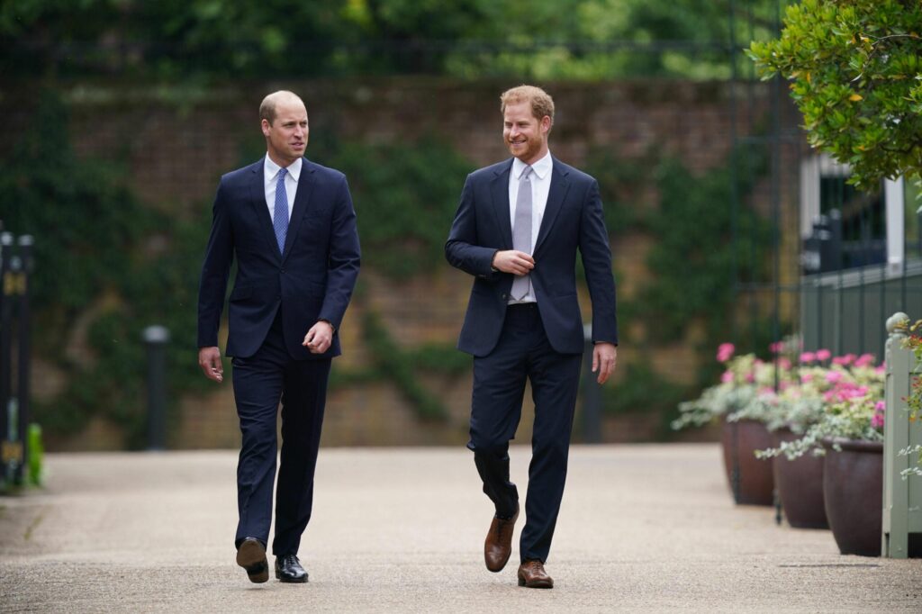 Prince Harry accuses William of physically attacking him in his book "Spare."