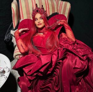 Rita Ora transforms into transformed into the Queen of Hearts for the new Disney+ show