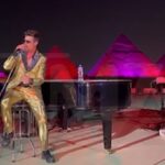 Robin Thicke Performs for Lavish Wedding at Base of Pyramids in Egypt