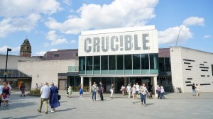 The Crucible Theatre, one of the principal venues for Sheffield DocFest.