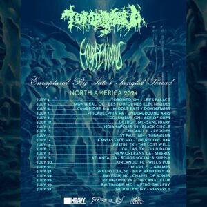 Tomb Mold & Horrendous: Enraptured by Fate’s Tangled Thread Tour