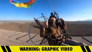 Video Shows YouTuber Anthony Vella Breaking Neck in Paraglider Crash