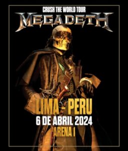 Watch: MEGADETH Kicks Off 2024 South American Tour In Lima, Peru