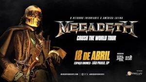 Watch MEGADETH's Entire São Paulo, Brazil Concert During Spring 2024 'Crush The World' Tour