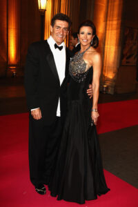 Nick Florescu and Dominique Sachse attended the ‘Liaisons Au Louvre II’ Charity Gala Dinner at Musee du Louvre on June 14, 2011, in Paris, France