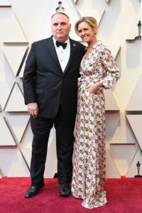 Chef José Andrés and his wife, Patricia, at the 91st Annual Academy Awards at Hollywood and Highland on February 24, 2019 in Hollywood, California