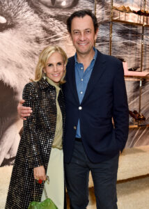 Tory Burch and Pierre-Yves Roussel at the Tory Burch & Humberto Leon Opening Celebrations for a New Concept Store held on January 24, 2024, in Los Angeles, California