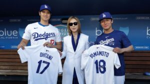 Yoshiki Performs National Anthem at LA Dodgers Game