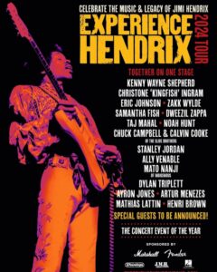 ZAKK WYLDE, ERIC JOHNSON And DWEEZIL ZAPPA Among Guitarists Taking Part In 2024 'Experience Hendrix' Tour