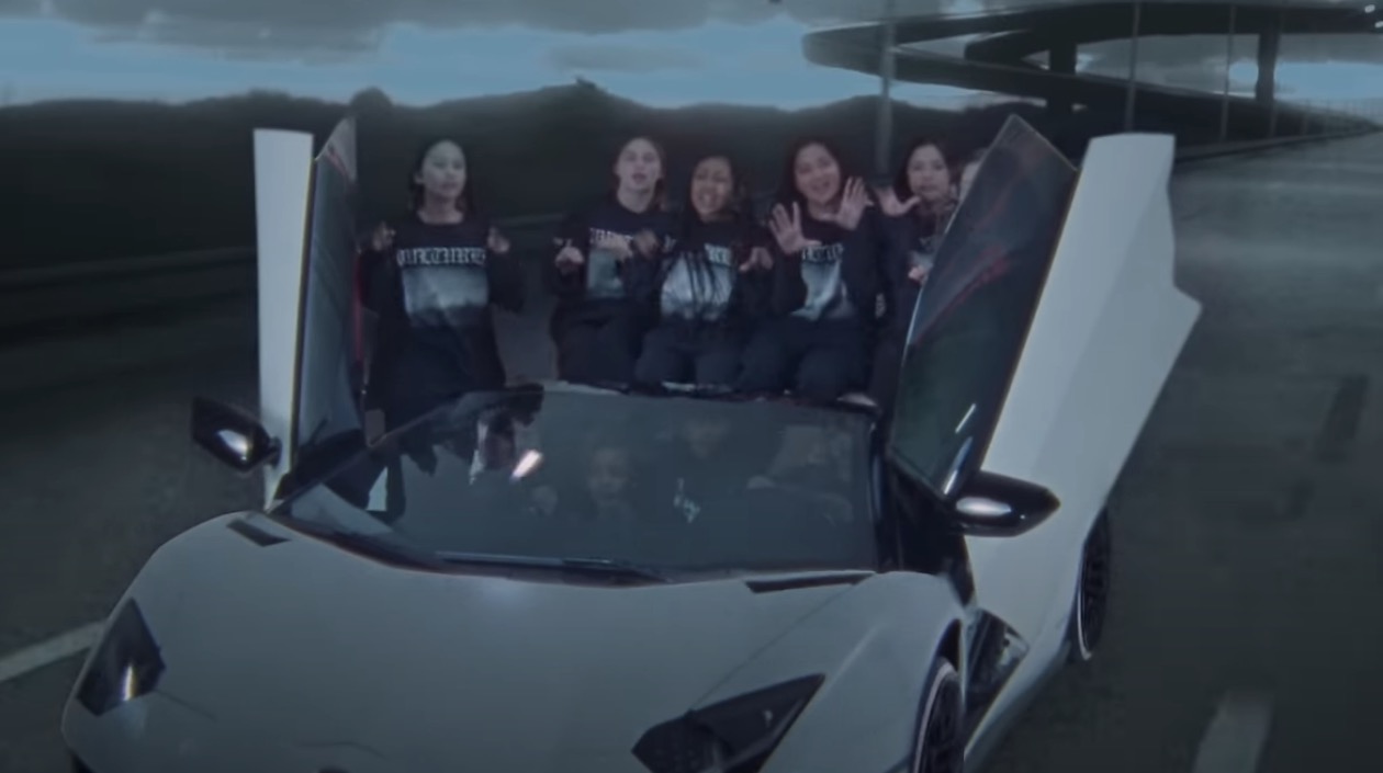 North featured her friends in the video