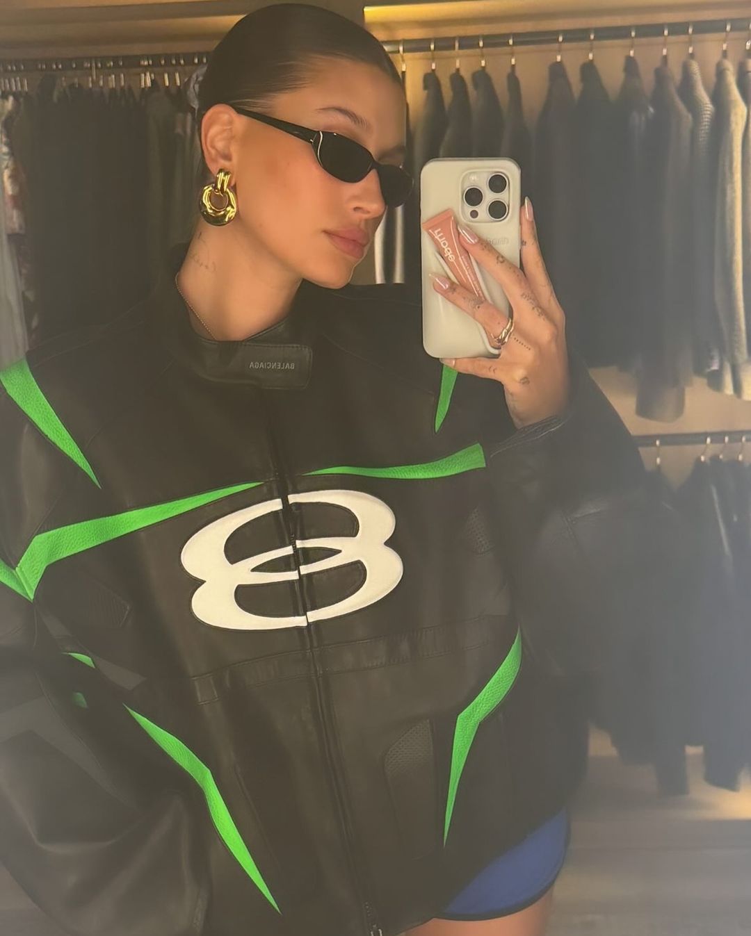 Hailey recently sparked pregnancy speculation by following a pregnancy-based creator on TikTok and posting in oversized clothing