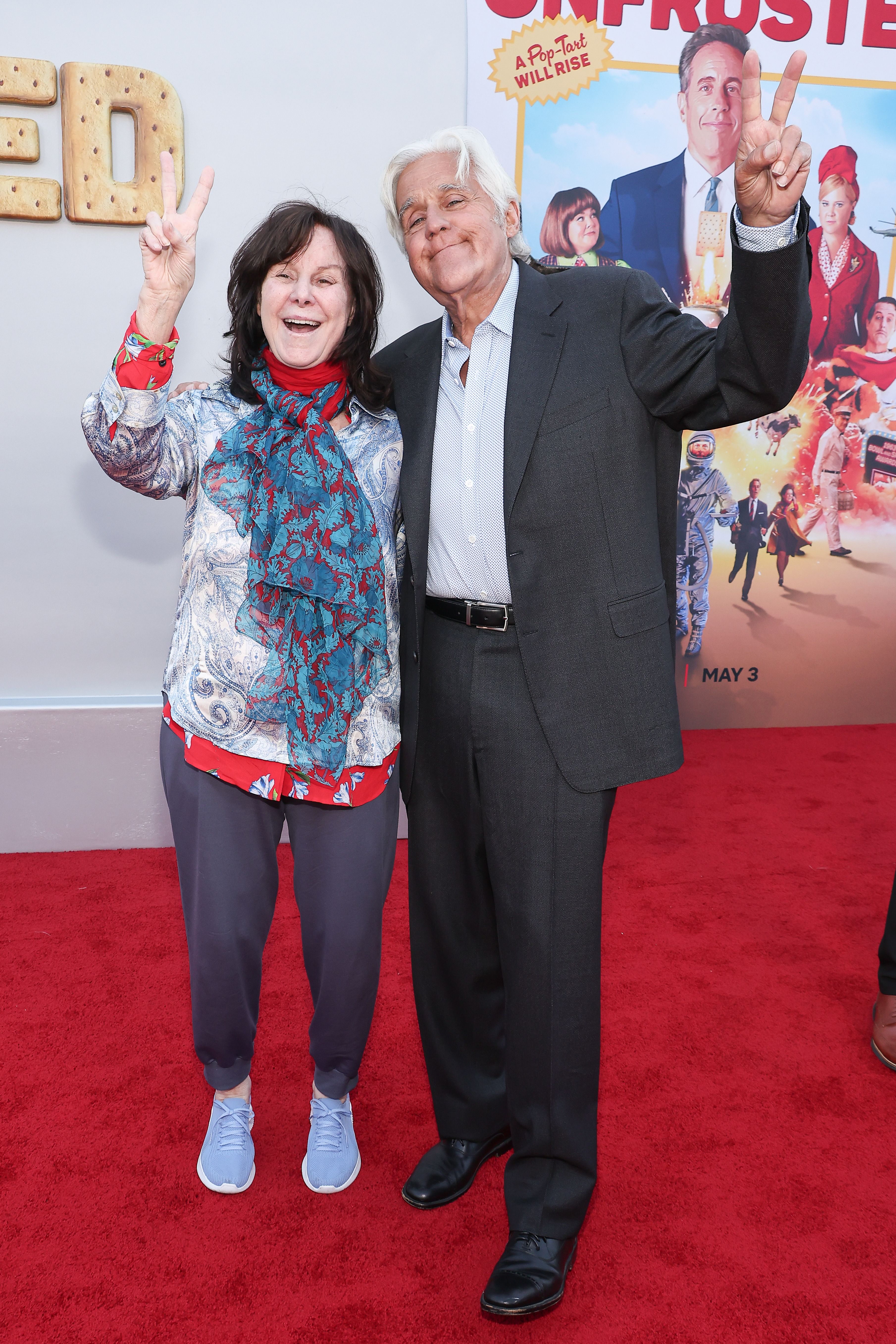 The couple, who have been married for over four decades, were seen in good spirits as they smiled and posed on the red carpet