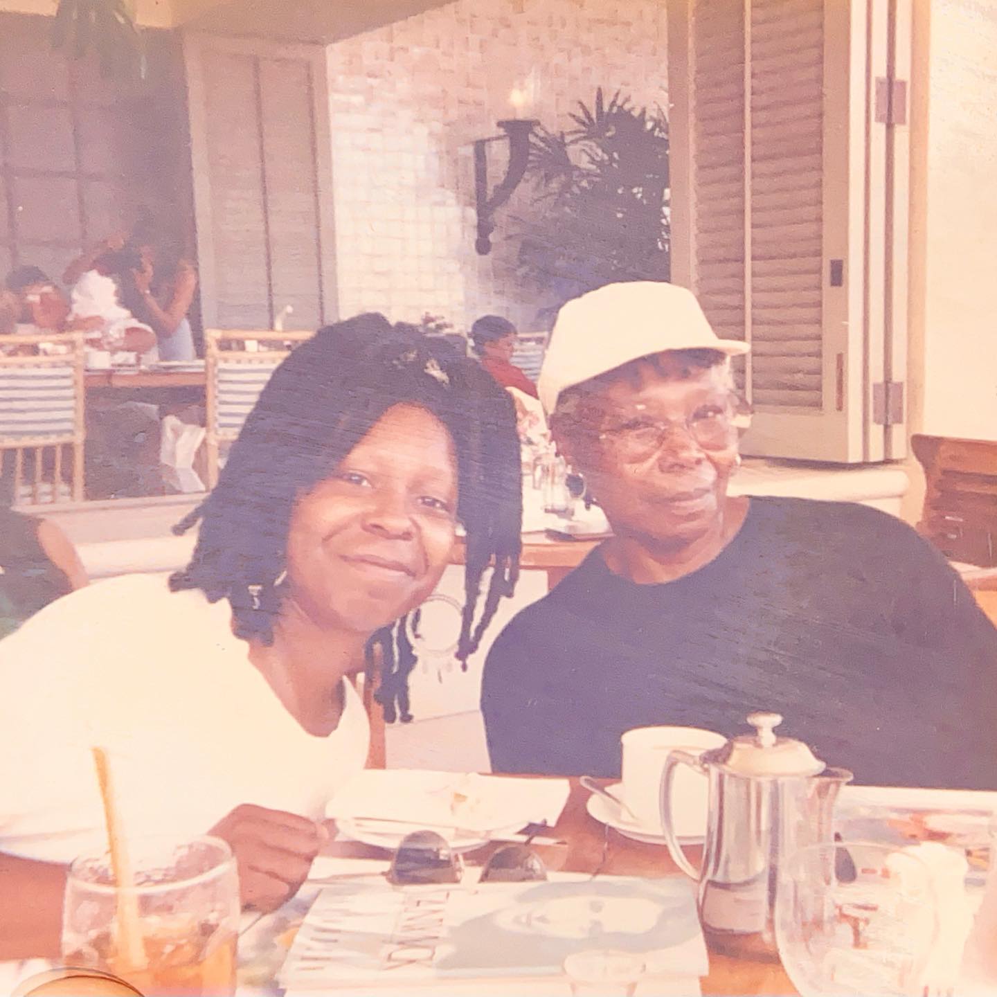 Actress Whoopi was very close to her mother who taught her to be independent