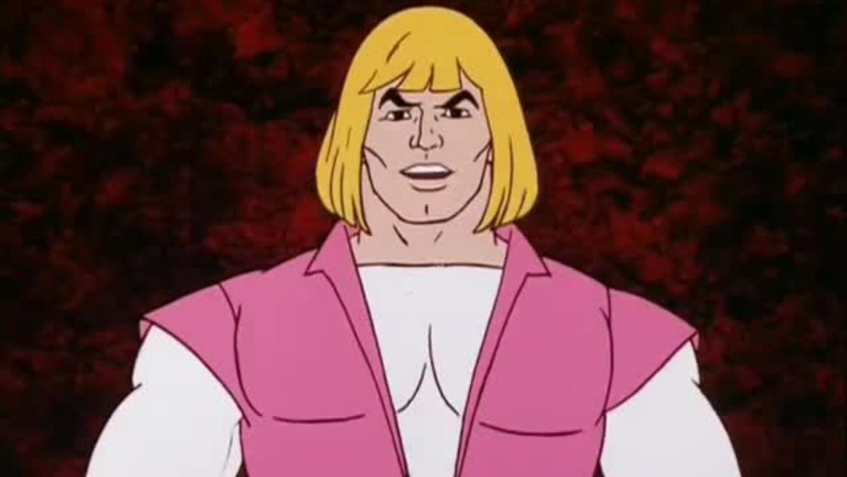 close up image of animated he-man