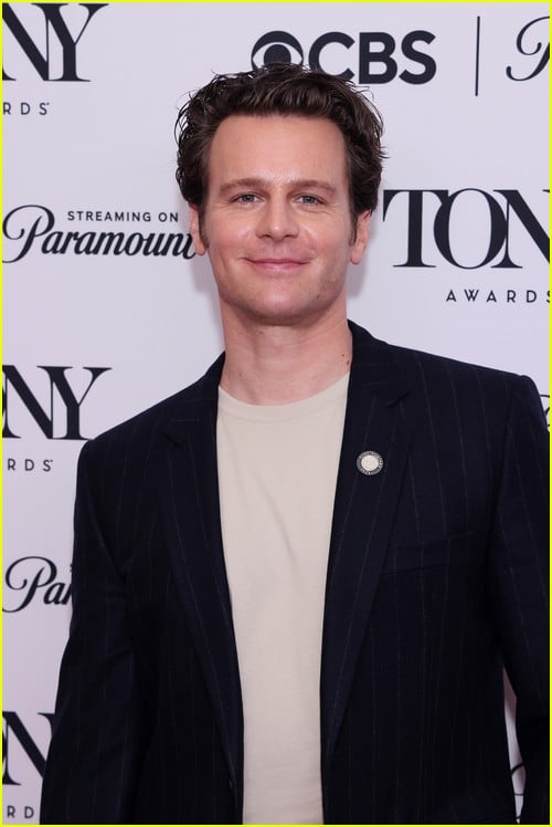 Jonathan Groff at the Tony Nominees event
