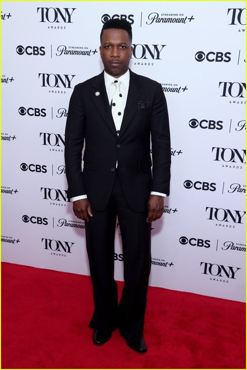 Leslie Odom Jr at the Tony Nominees event