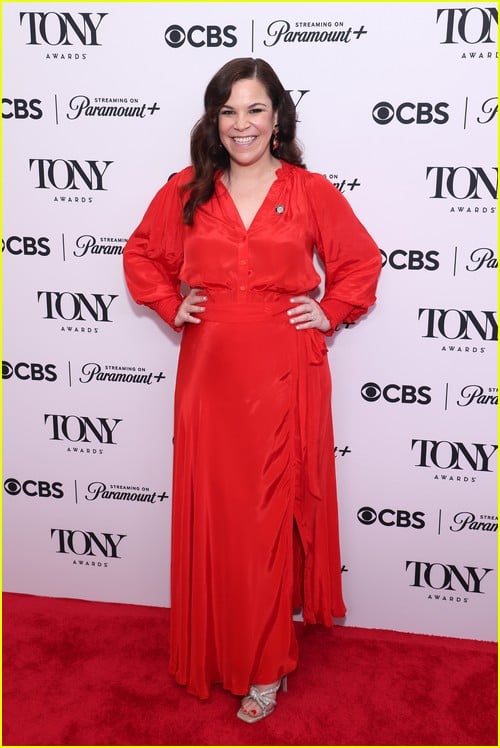 Lindsay Mendez at the Tony Nominees event
