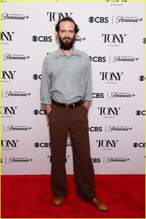 Will Brill at the Tony Nominees event