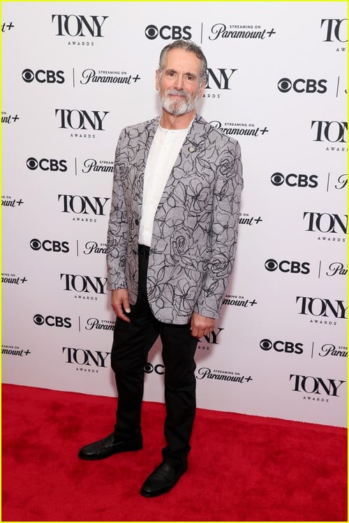 Steven Skybell at the Tony Nominees event