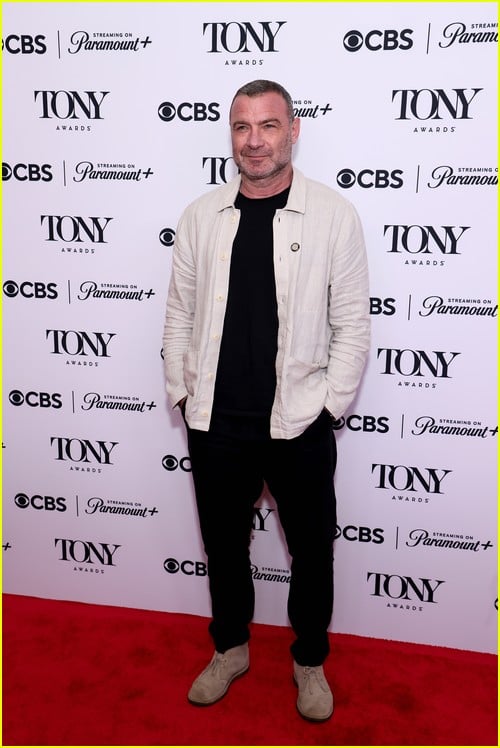 Liev Schreiber at the Tony Nominees event