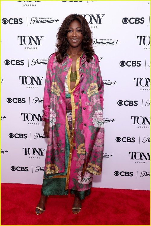 Amber Iman at the Tony Nominees event