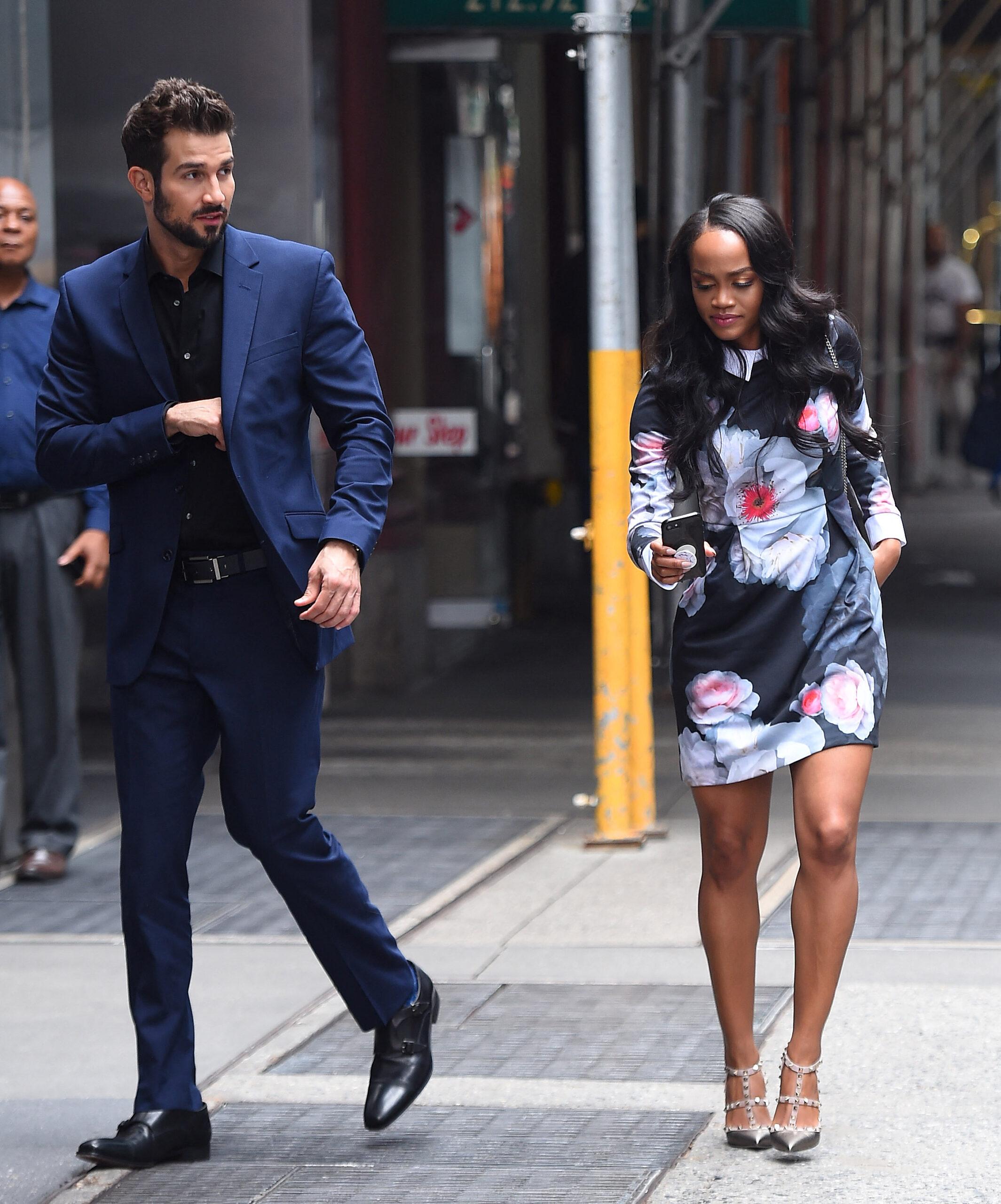 Rachel Lindsay and Bryan Abasolo stop by the "Wendy Williams" show