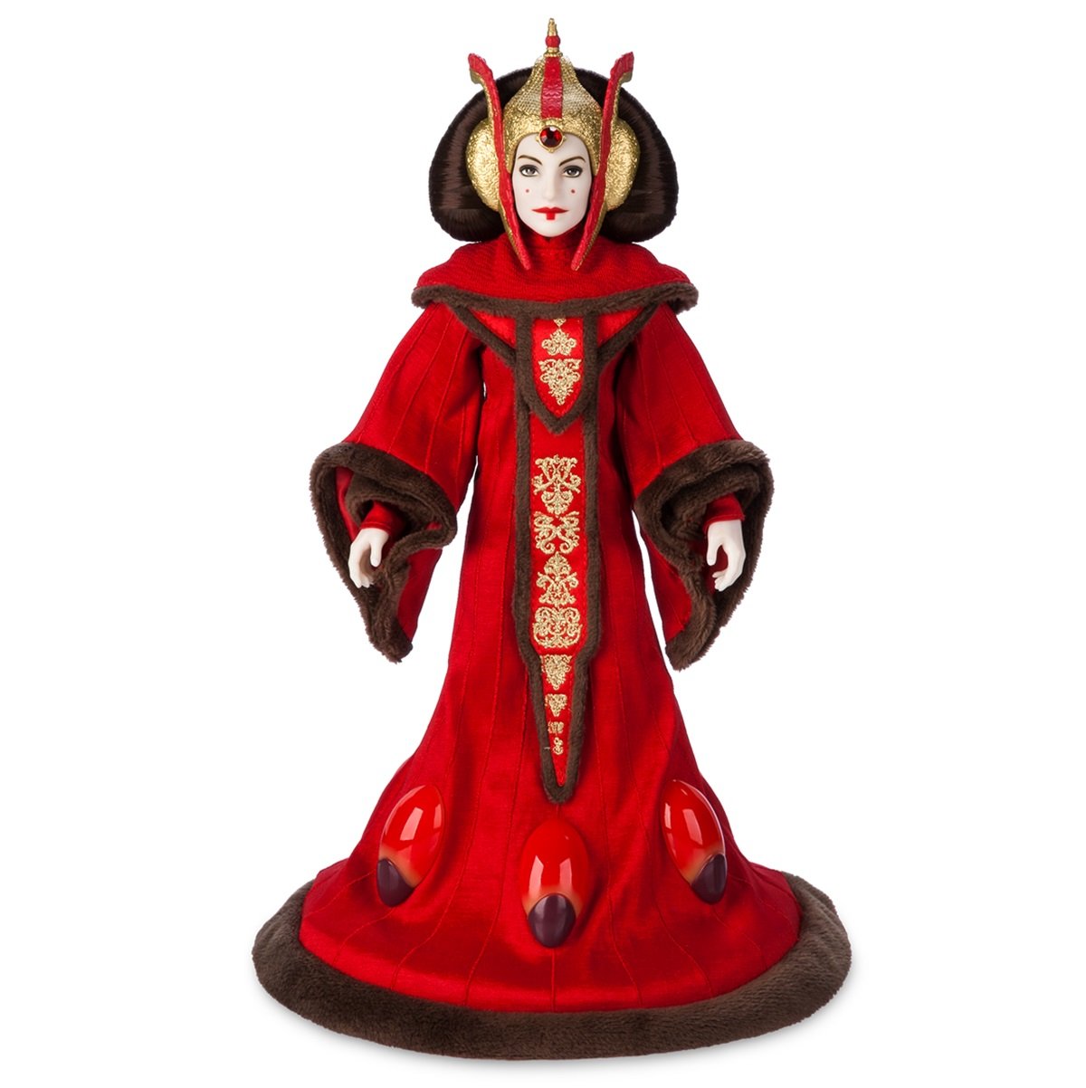 Queen Amidala limited edition doll, front full view.