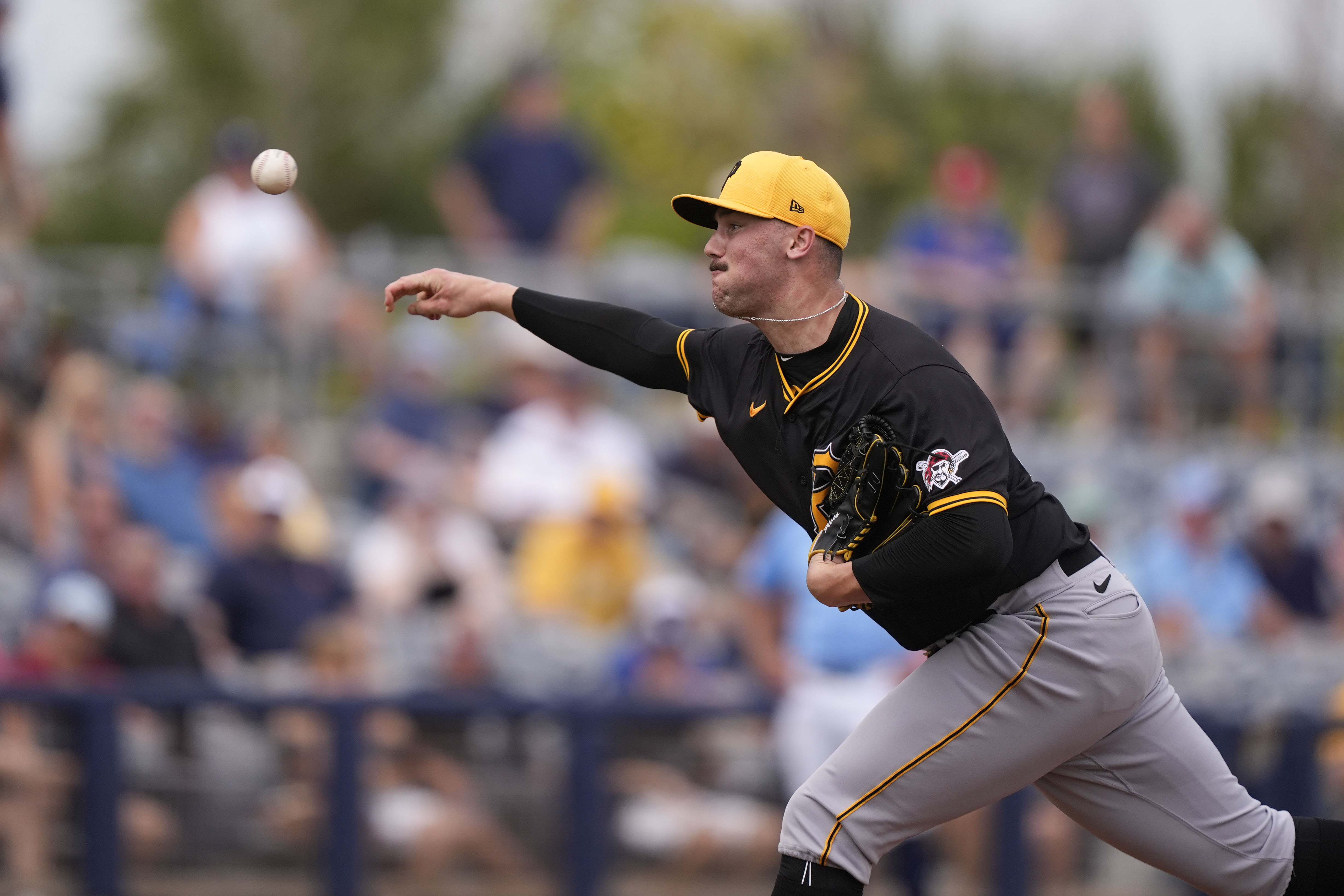 Skenes is awaiting his first call up to the majors with the Pittsburgh Pirates