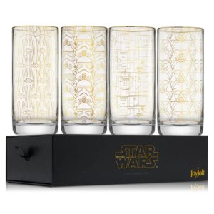 Art Deco Star Wars drinking glasses tall