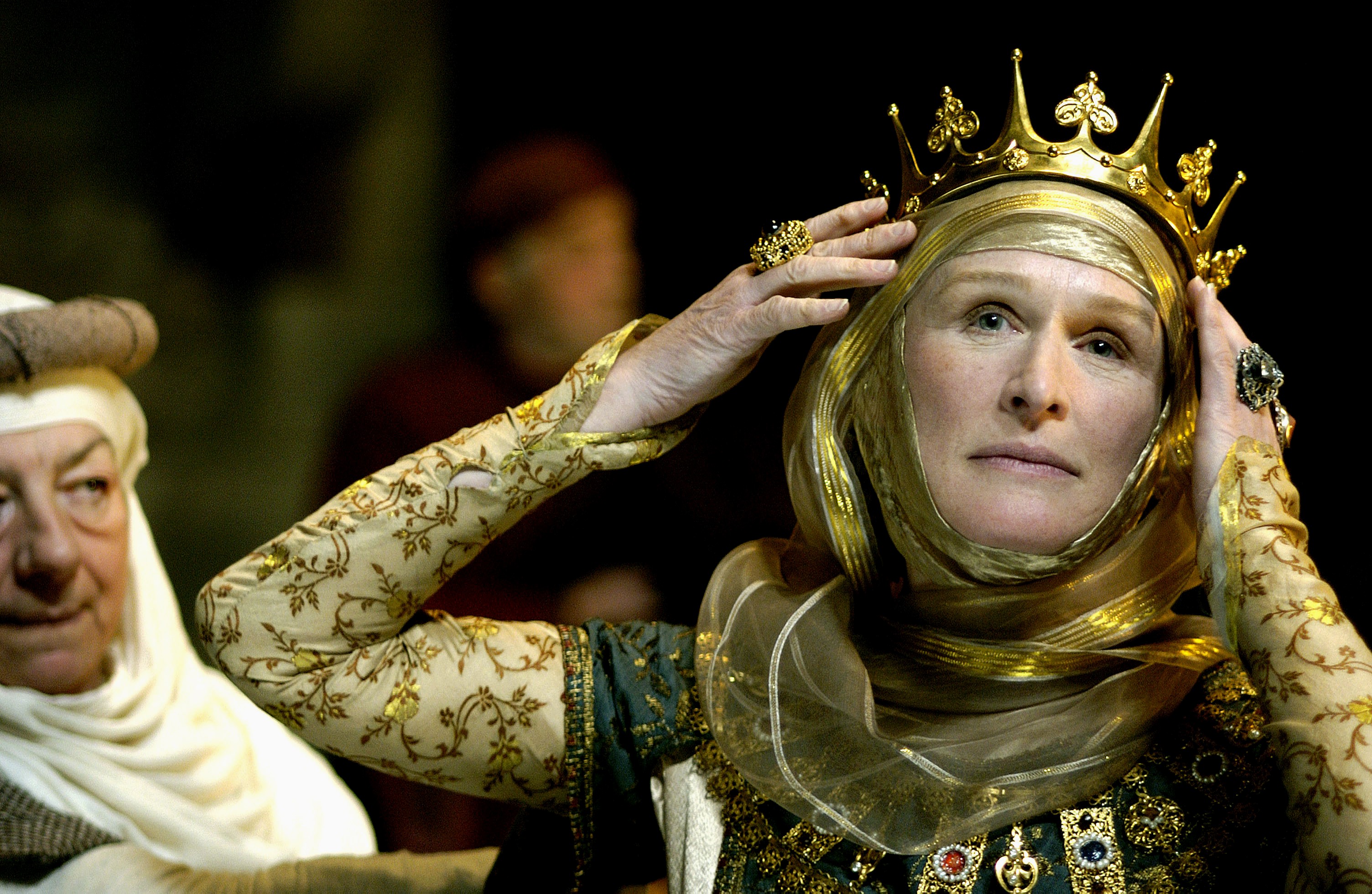 Glenn Close as Queen Eleanor of Aquitaine in the 2003 movie