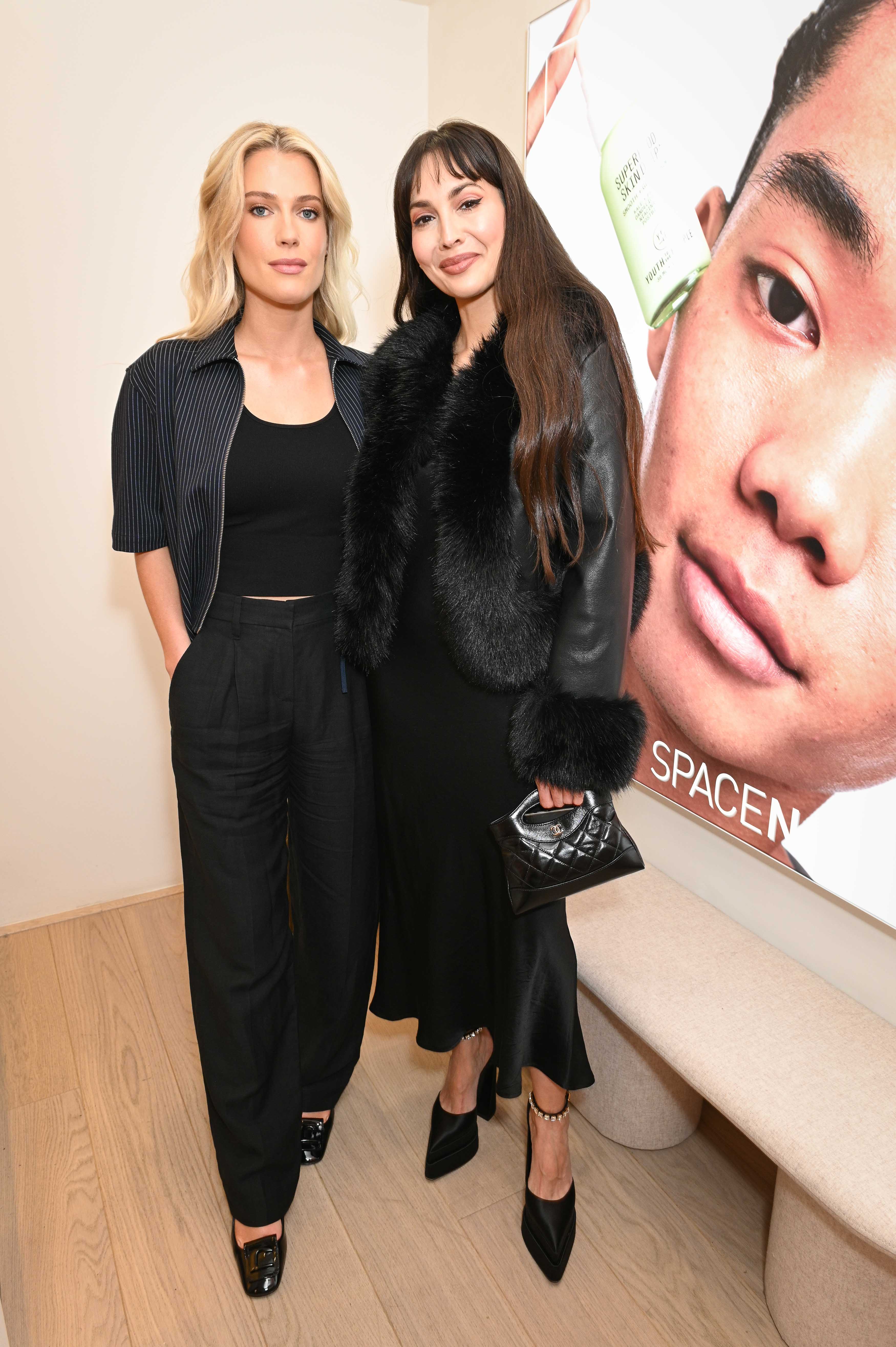 Lady Amelia Spencer and Zara Martin attended the Youth To The People X Space NK: Superfood Skin Drip launch