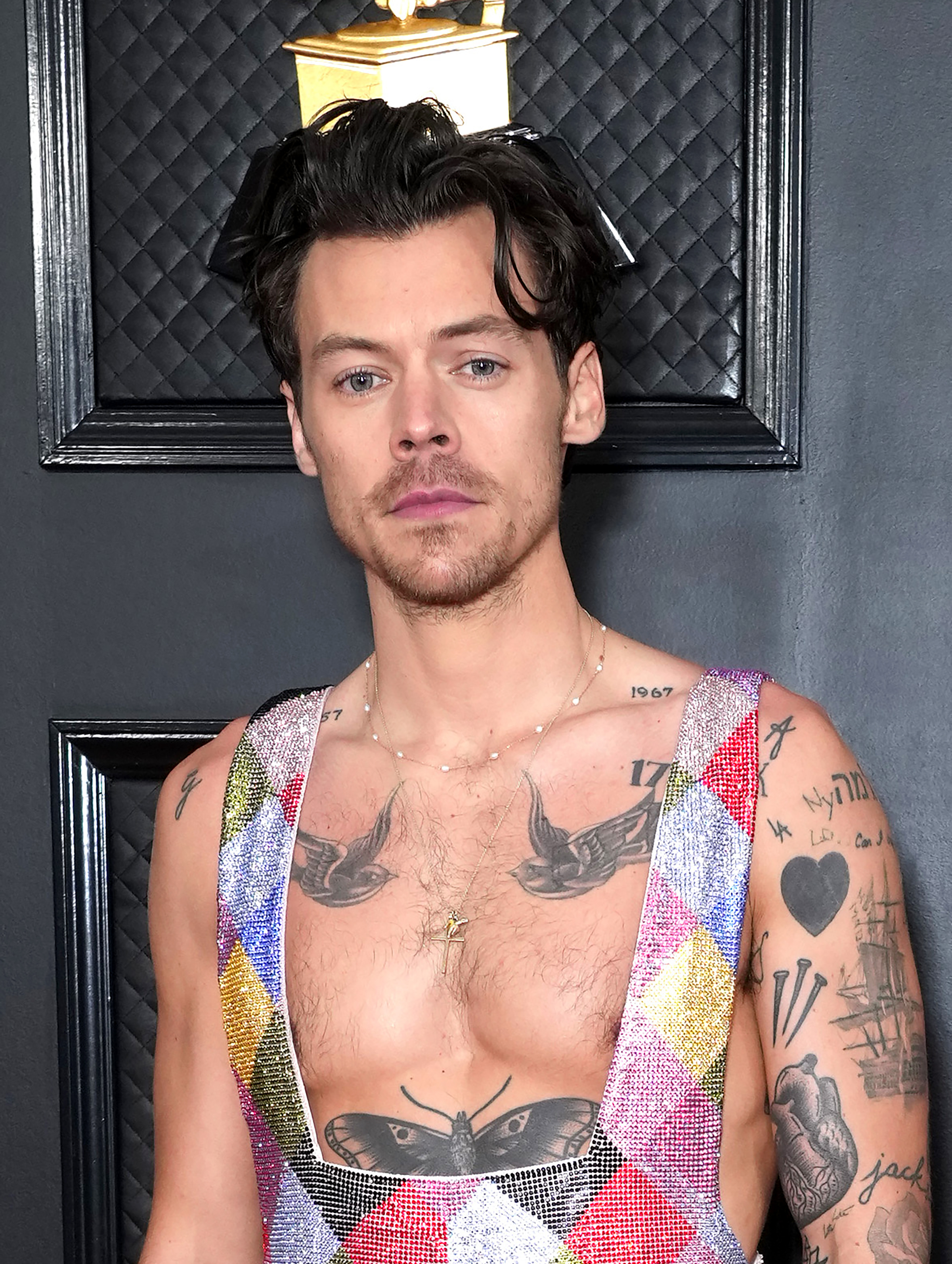 The 29-year-old actor said there was 'no need for outside references' in the script after he was asked about readers picturing Harry in the leading role