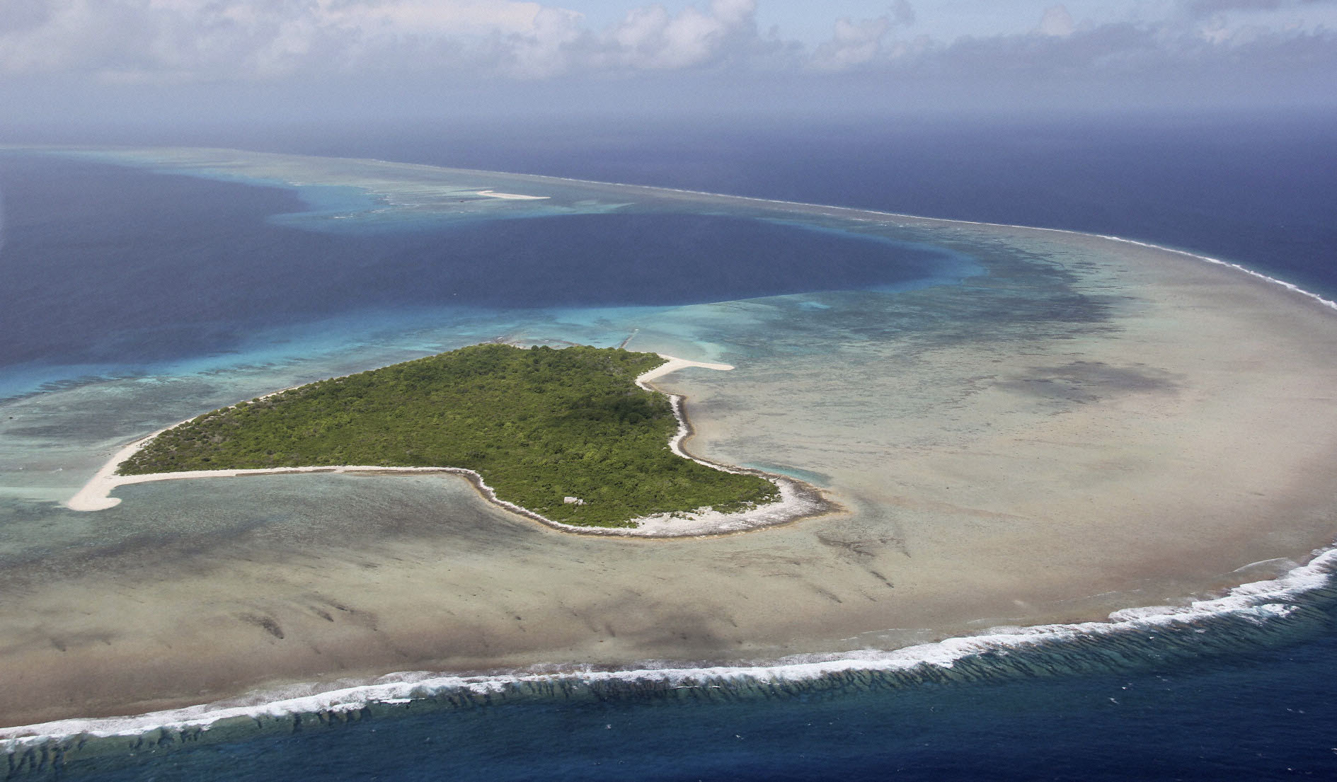 The underwater location maybe based on the real-life Bikini Atoll which was the site for 24 nuclear tests