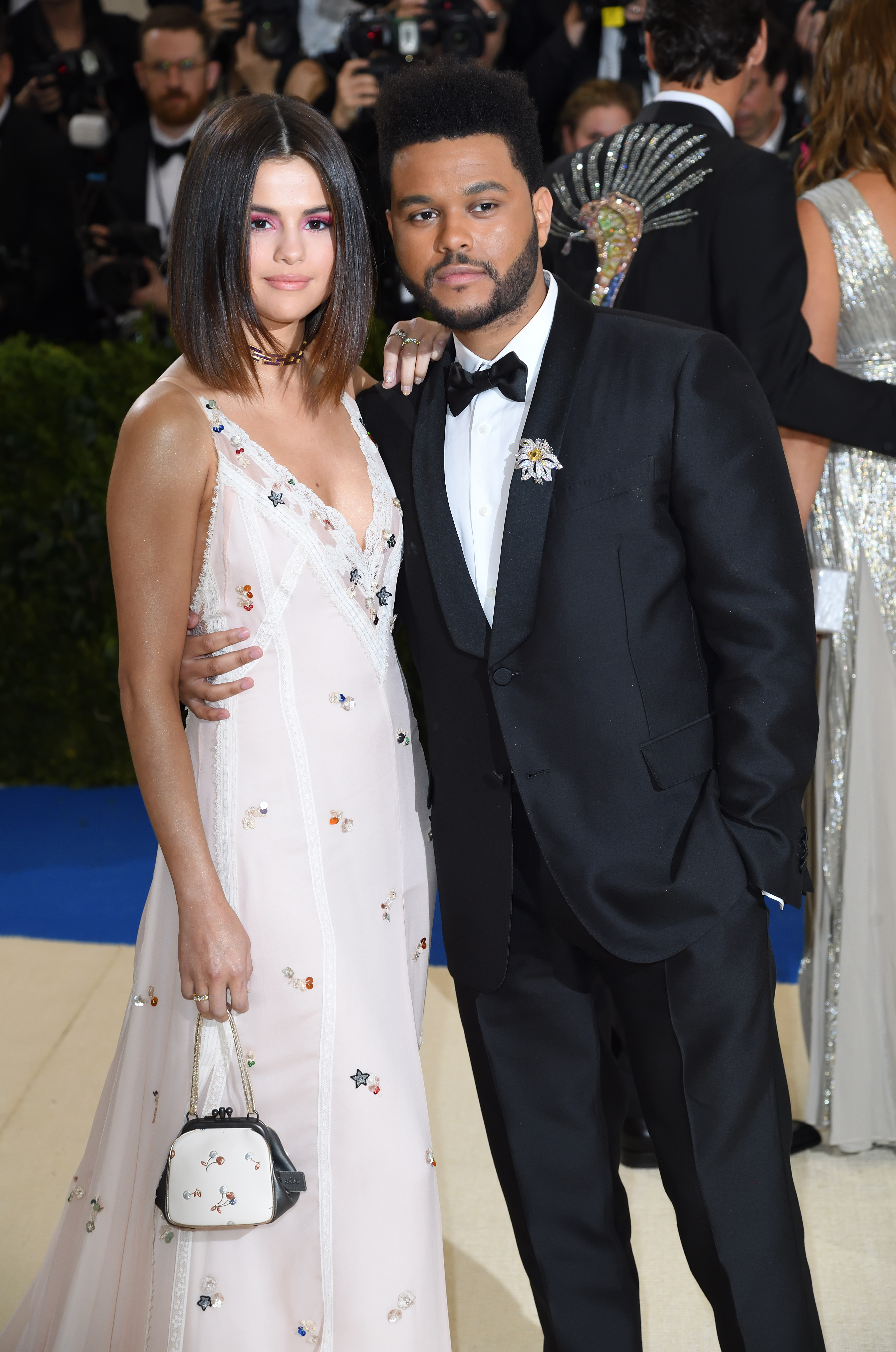 Selena Gomez and The Weeknd in 2017 before their split