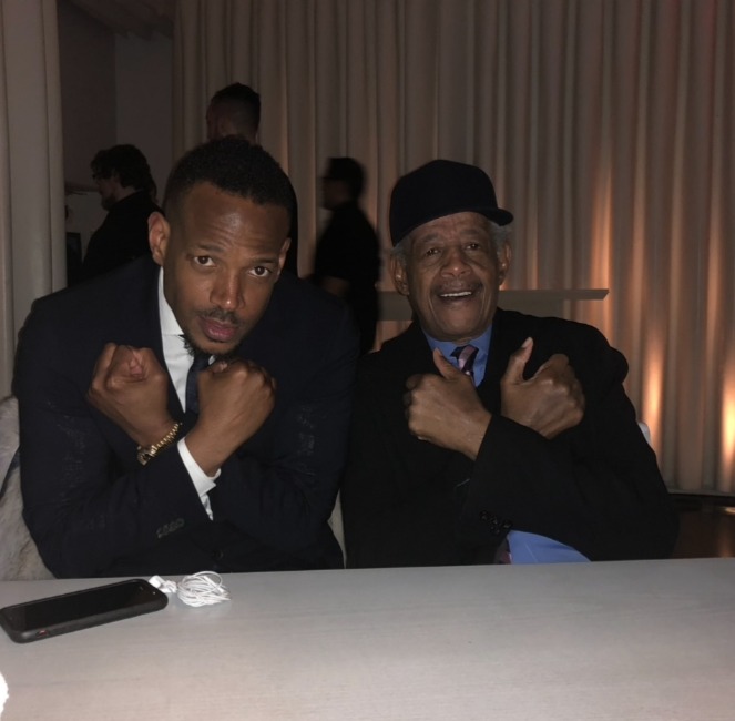 Marlon paid tribute to to his father Howell Stouten Wayans on the one-year anniversary of his death