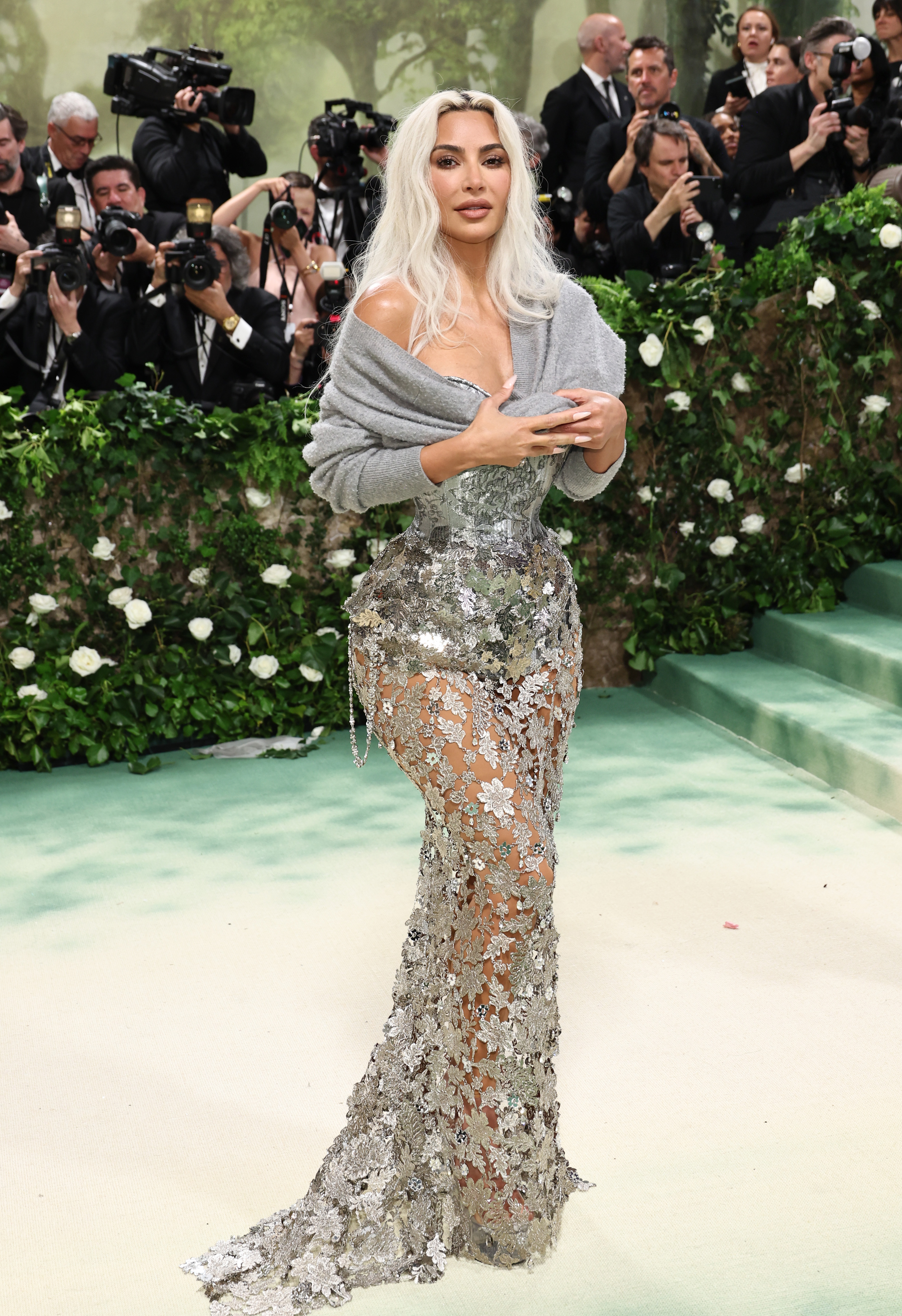 Kim Kardashian at the Met Gala